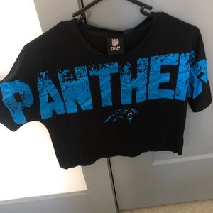 Cropped Panthers Tee!
